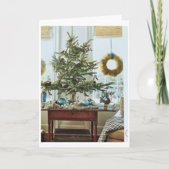 **TID FÖR ATT ÅTERKOMMA VÄNNER** GOD JUL KORT (Framsida)