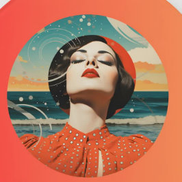 Tid för att avbryta och drömma om Retro Stor Klocka