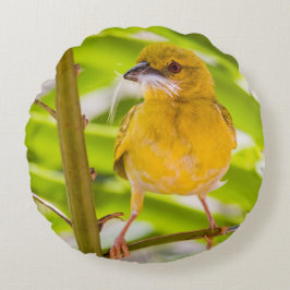 Tid för att bygga rede rund kudde