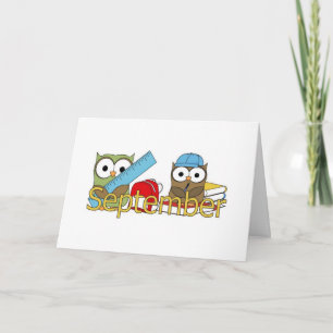 TID FÖR ATT CELEBRATERA DIN *SEPTEMBER* BIRTHDAY KORT