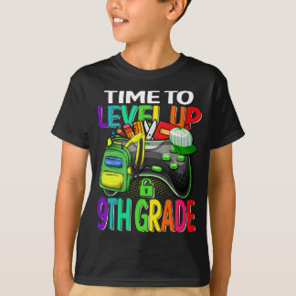 Tid för att jämna upp Temapartyet för 9:e Klass-vi T Shirt