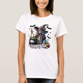 Tid för att röra i pricken t shirt