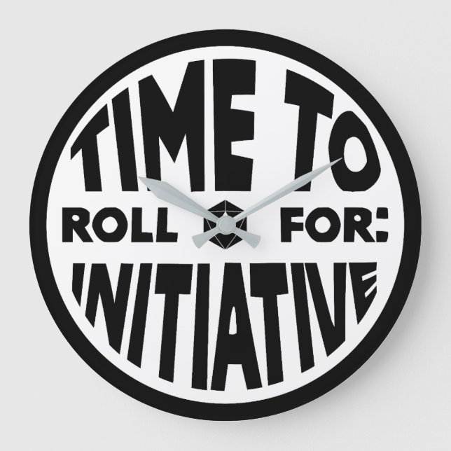 Tid för att rotera efter initiativklocka stor klocka (Framsida)