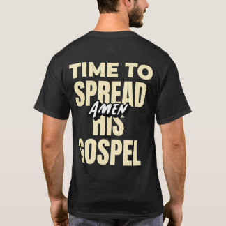 TID FÖR ATT SPRIDA HANS GOSPEL T SHIRT