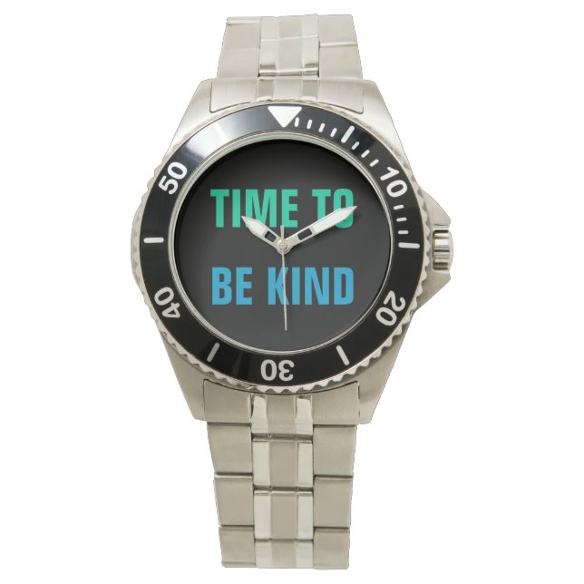 TID FÖR ATT VARA TYDLIG ARMBANDSUR (Framsida)