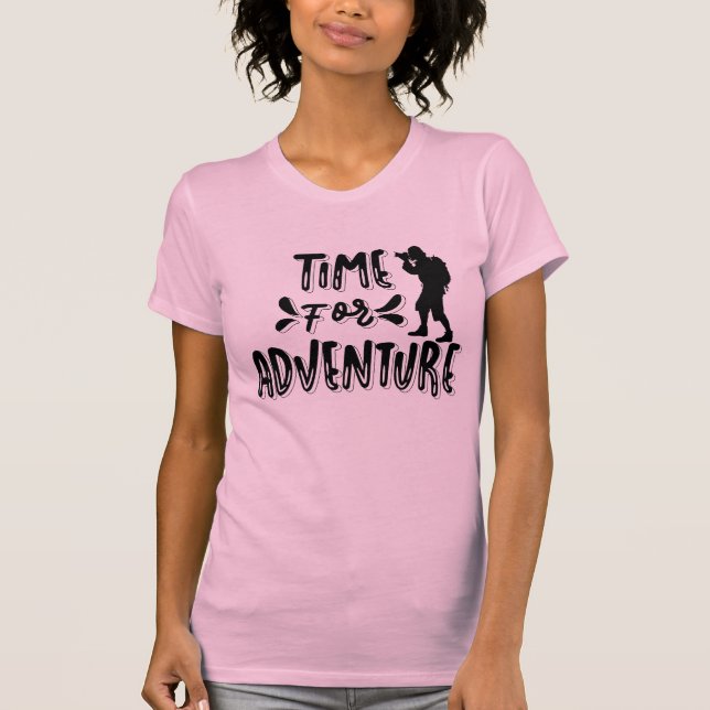 Tid för Äventyr T Shirt (Framsida)