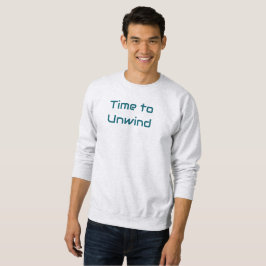 Tid för avvinning T-Shirt Lång Ärmad Tröja