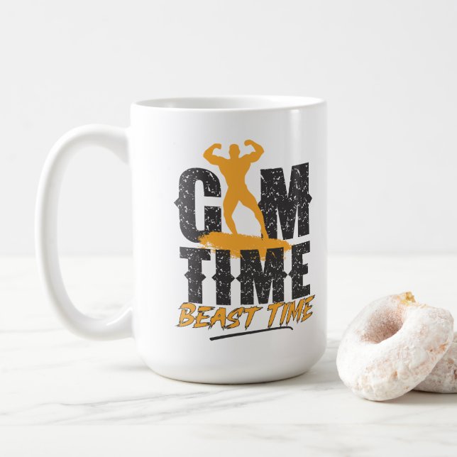 Tid för Beast av tid för grammofontid Kaffemugg (Med munk)