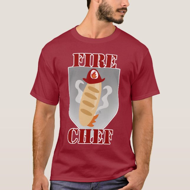 Tid för brandkokning, felsökning t shirt (Framsida)