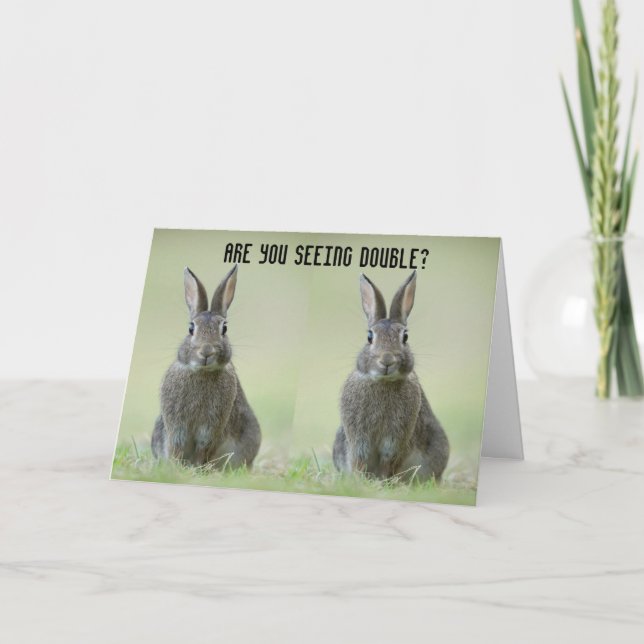 TID FÖR CELEBRAT * DIN BIRTHDAY ** DUBBLA ÖNSKEMÅL KORT (Framsida)