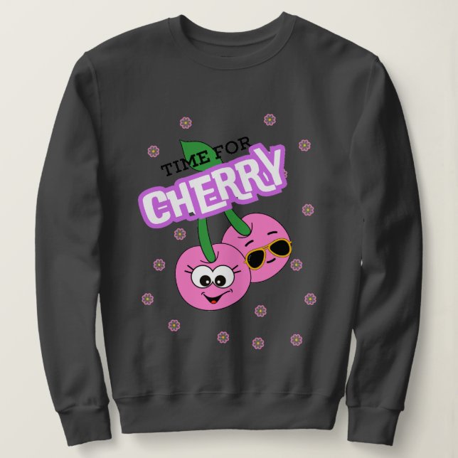 TID FÖR CHERRY T SHIRT (Design framsida)
