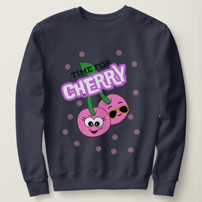TID FÖR CHERRY T SHIRT (Design framsida)