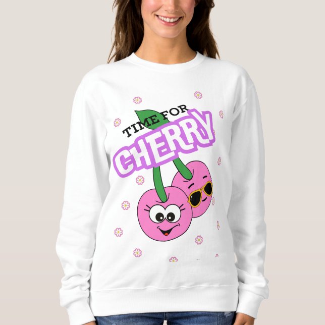TID FÖR CHERRY T SHIRT (Framsida)