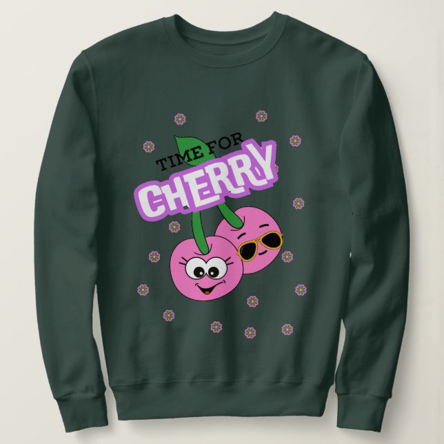 TID FÖR CHERRY T SHIRT (Design framsida)