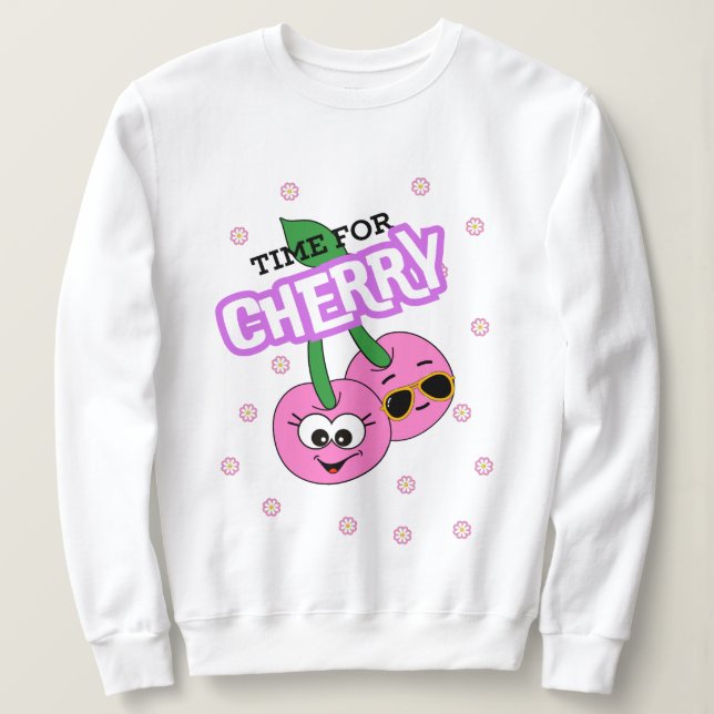 TID FÖR CHERRY T SHIRT (Design framsida)