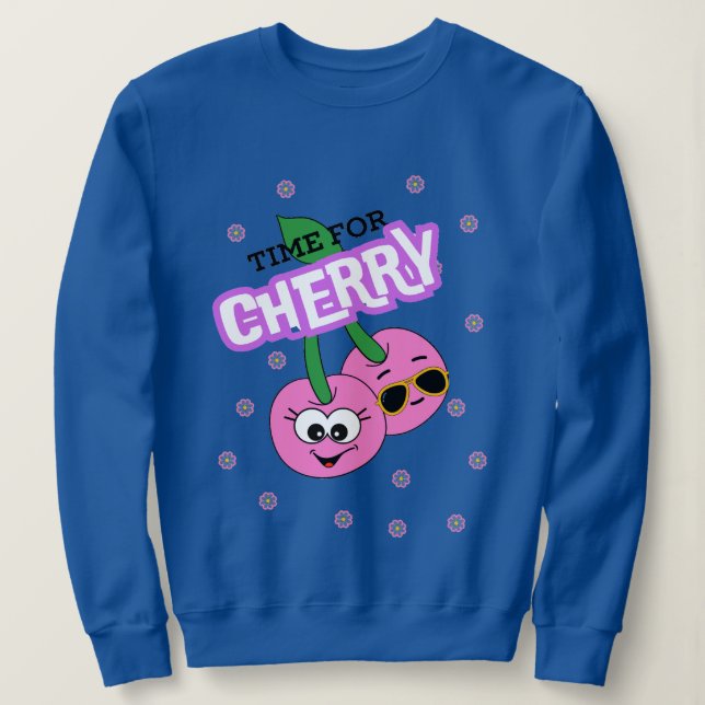 TID FÖR CHERRY T SHIRT (Design framsida)