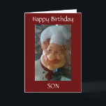 TID FÖR DIG ATT FÅ TJÄNST SON BIRTHDAY KORT<br><div class="desc">Vi har alla en **Favorite Chef** i våra liv (hoppas jag) och IF **DIN SON** ÄR EN OCH HE ÄR EN BIRTHDAY. Varför inte GE HIM ett sött kort som låter honom veta att du är så "redo att fira HIM" på HIS SPECIELLA dag!!!!!!!!!! TACK för att stanna vid 1...</div>