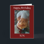 TID FÖR DIG ATT FÅ TJÄNST SON BIRTHDAY KORT<br><div class="desc">Vi har alla en **Favorite Chef** i våra liv (hoppas jag) och IF **DIN SON** ÄR EN OCH HE ÄR EN BIRTHDAY. Varför inte GE HIM ett sött kort som låter honom veta att du är så "redo att fira HIM" på HIS SPECIELLA dag!!!!!!!!!! TACK för att stanna vid 1...</div>