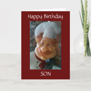 TID FÖR DIG ATT FÅ TJÄNST SON BIRTHDAY KORT