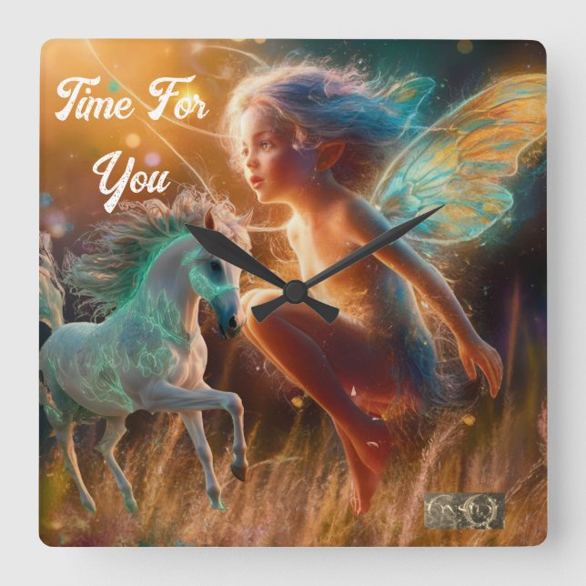 Tid för dig fyrkantig klocka (Framsida)