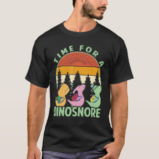 Tid för dinosnore Dinosaurs viloläge 1 T Shirt