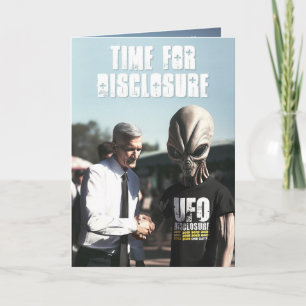 Tid för Disclosure ALT Födelsedags Kort