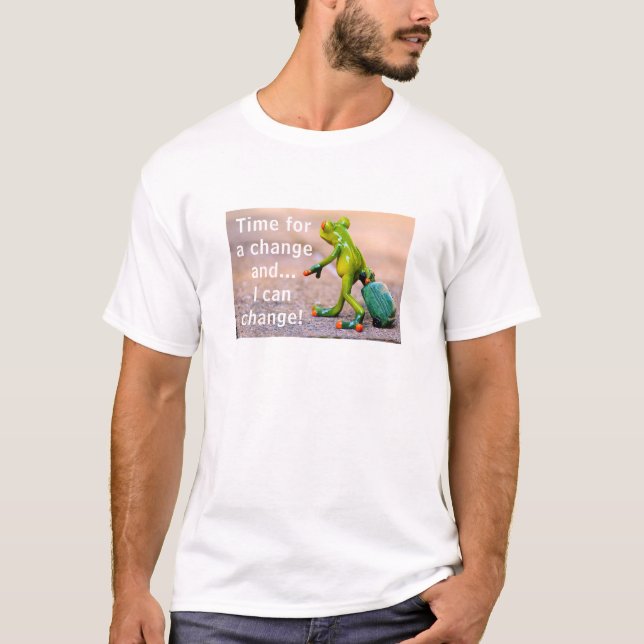 Tid för en ändring (ljus) T-Shirt (Framsida)