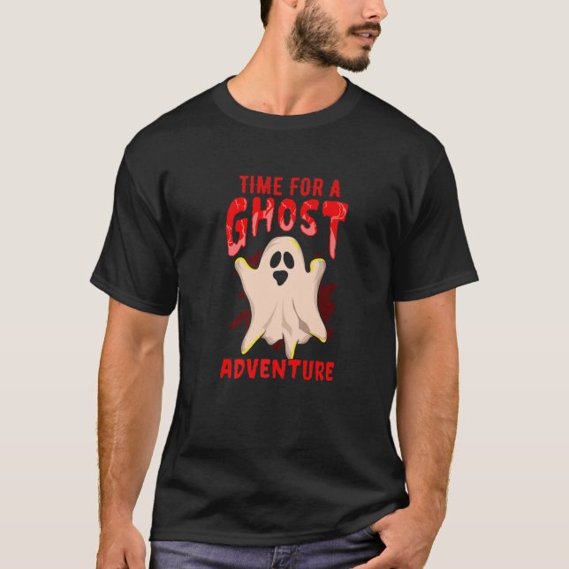Tid för Ghost Äventyr T Shirt (Framsida)
