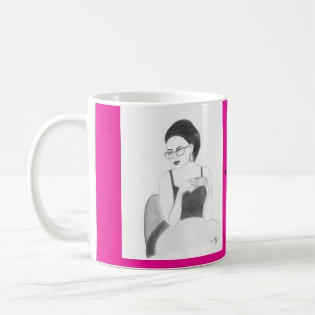 Tid för kaffe kaffemugg (Vänster)