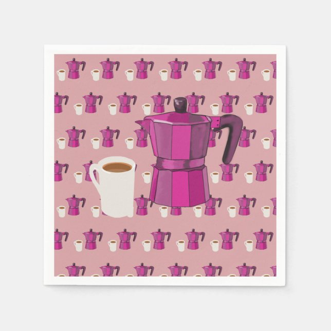 Tid för kaffe pappersservett (Framsidan)