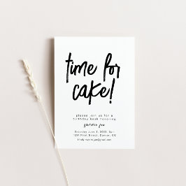 Tid för kallelse av födelsedagsinbjudan inbjudningar