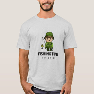 Tid för kampen - låt oss fiska i havet t shirt