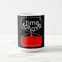 Tid för kärlek Kaffe för evigt Kaffemugg