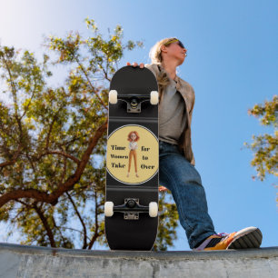 Tid för kvinnlig skateboard