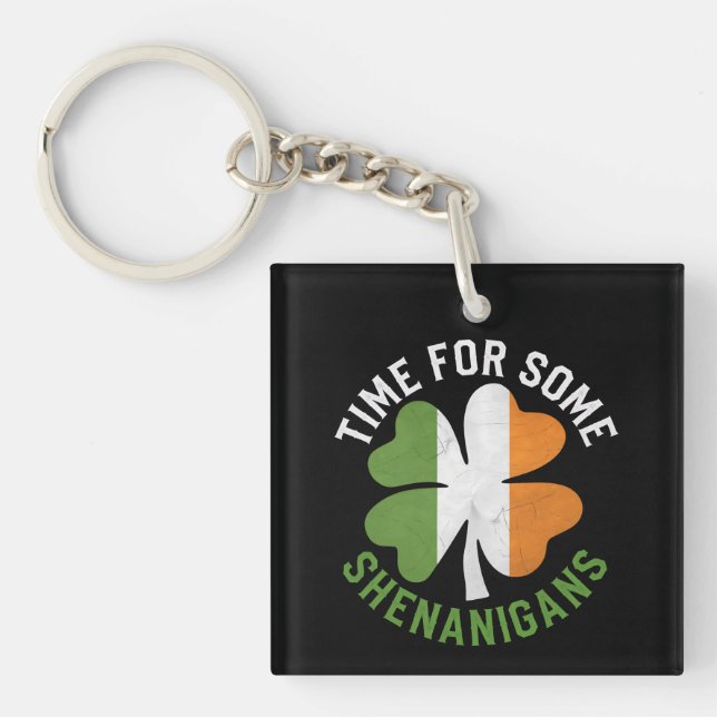 Tid för lite rackartyg med klöver St. Patrick's Da (Framsidan)