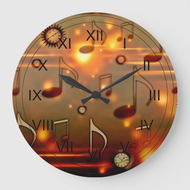 Tid för musik stor klocka (Framsida)