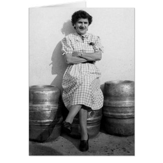 Tid för öl hälsningskort