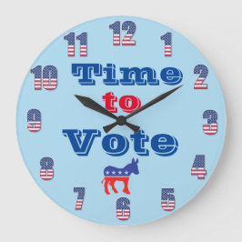 Tid för omröstning av väggklocka