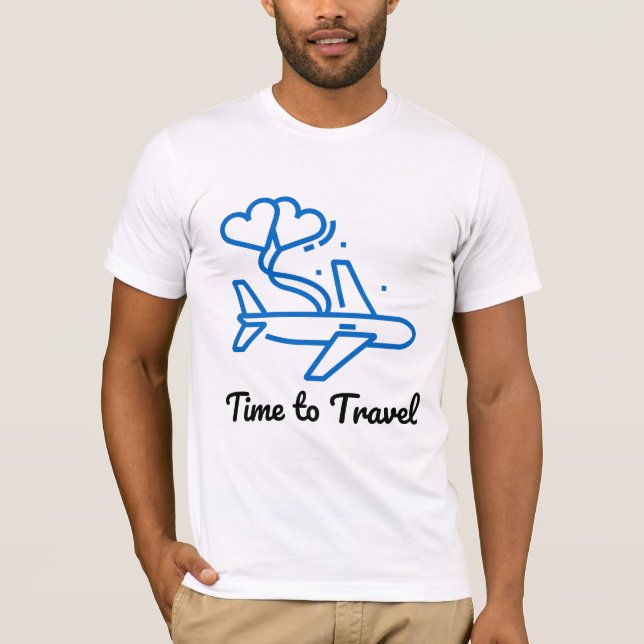 Tid för resor T-Shirt (Framsida)