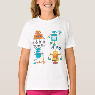 Tid för robots till byte t shirt