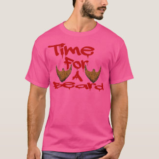 Tid för skägg t shirt