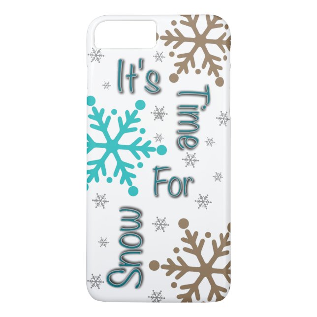 Tid för Snö iphone case Case-Mate iPhone Skal (Baksida)