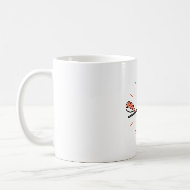 Tid för Sushi Kaffemugg (Vänster)