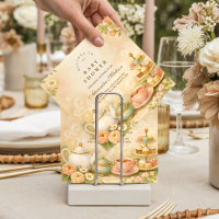 Tid för te med den blivande mamman - baby shower