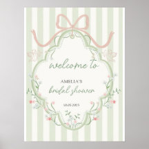 Tid för Tea Bridal Shower Vildblomma 