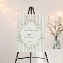 Tid för Tea Bröllopsdusch Vildblomma