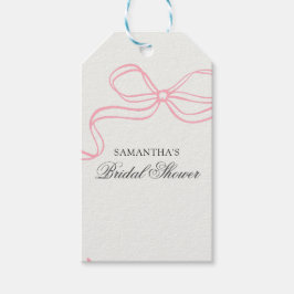 Tid för Tea Bröllopsfest Vildblomma  Presentetikett