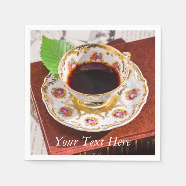 Tid för Tea Design Pappersservett (Framsidan)