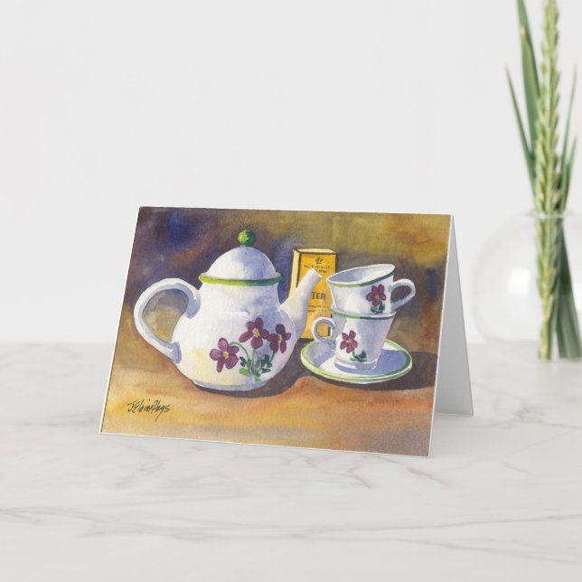 Tid för Tea Kort (Framsida)