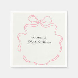 Tid för Tea Möhippa Wildblomma Pappersservett